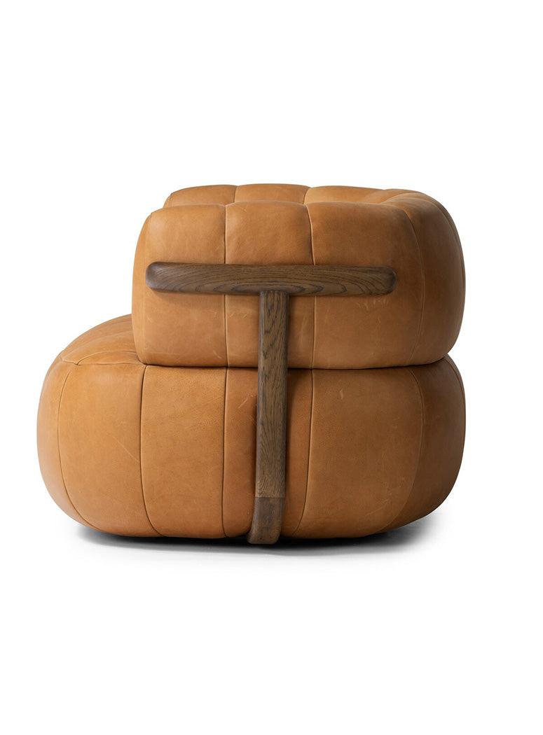 Four Hands Doss Swivel Chair, palermo cognac