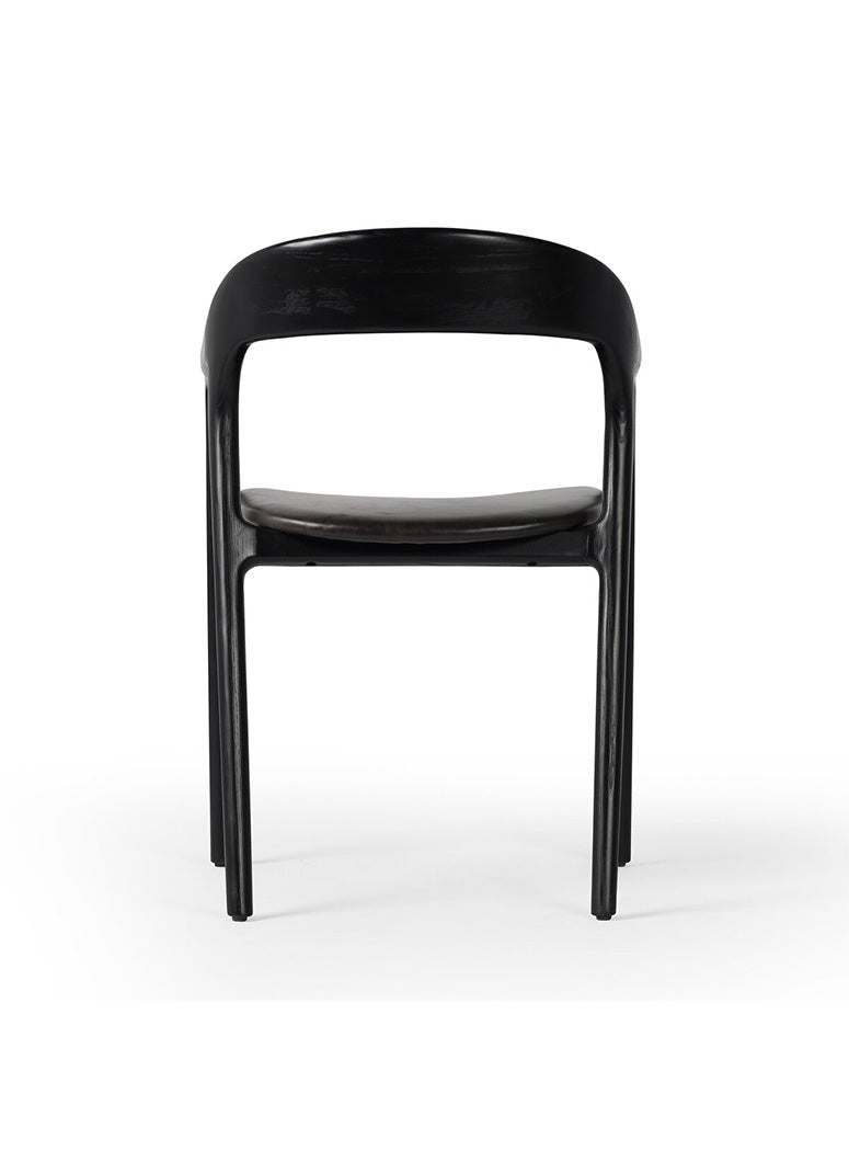 Four Hands Amare Dining Armchair, sonoma black