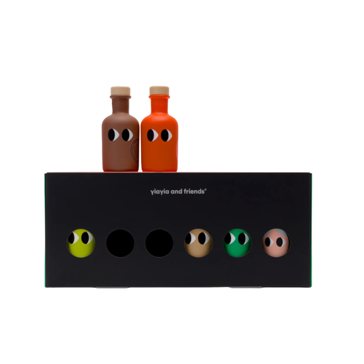 Yiayia and Friends Mini Extra Virgin Olive Oil, Set of 6