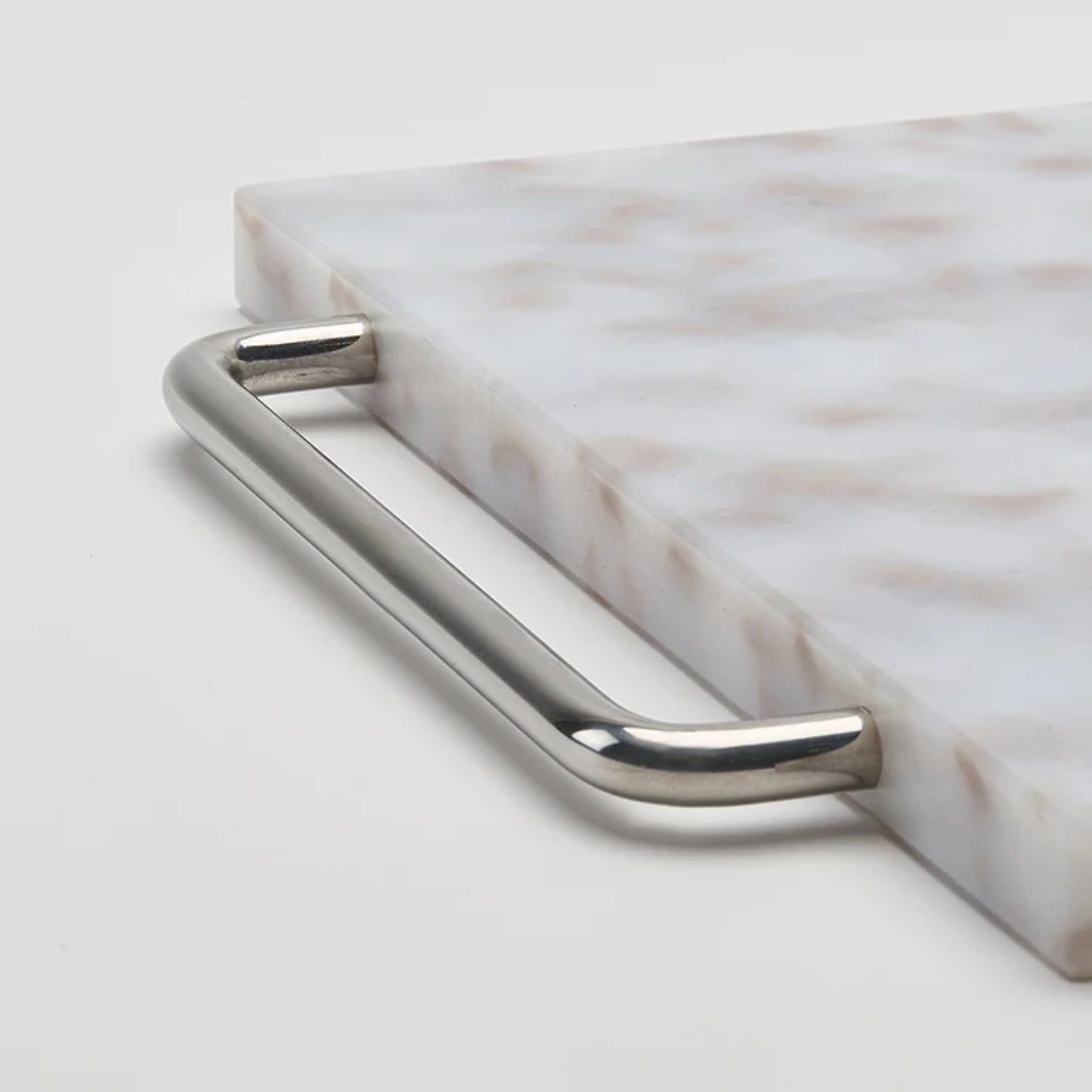 Fredericks & Mae LG Cutting Board, Gray/White