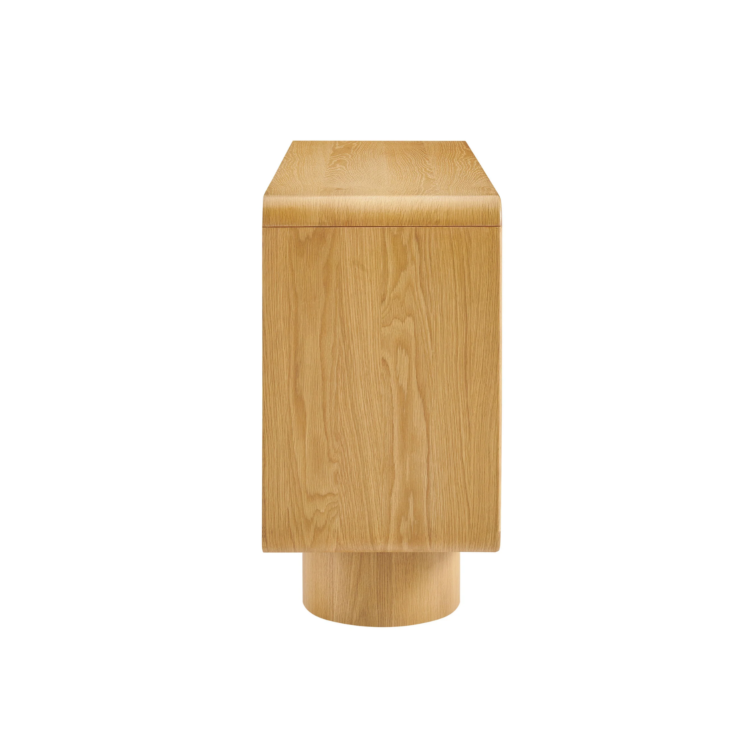 Arco 3-Door Cabinet, Oak
