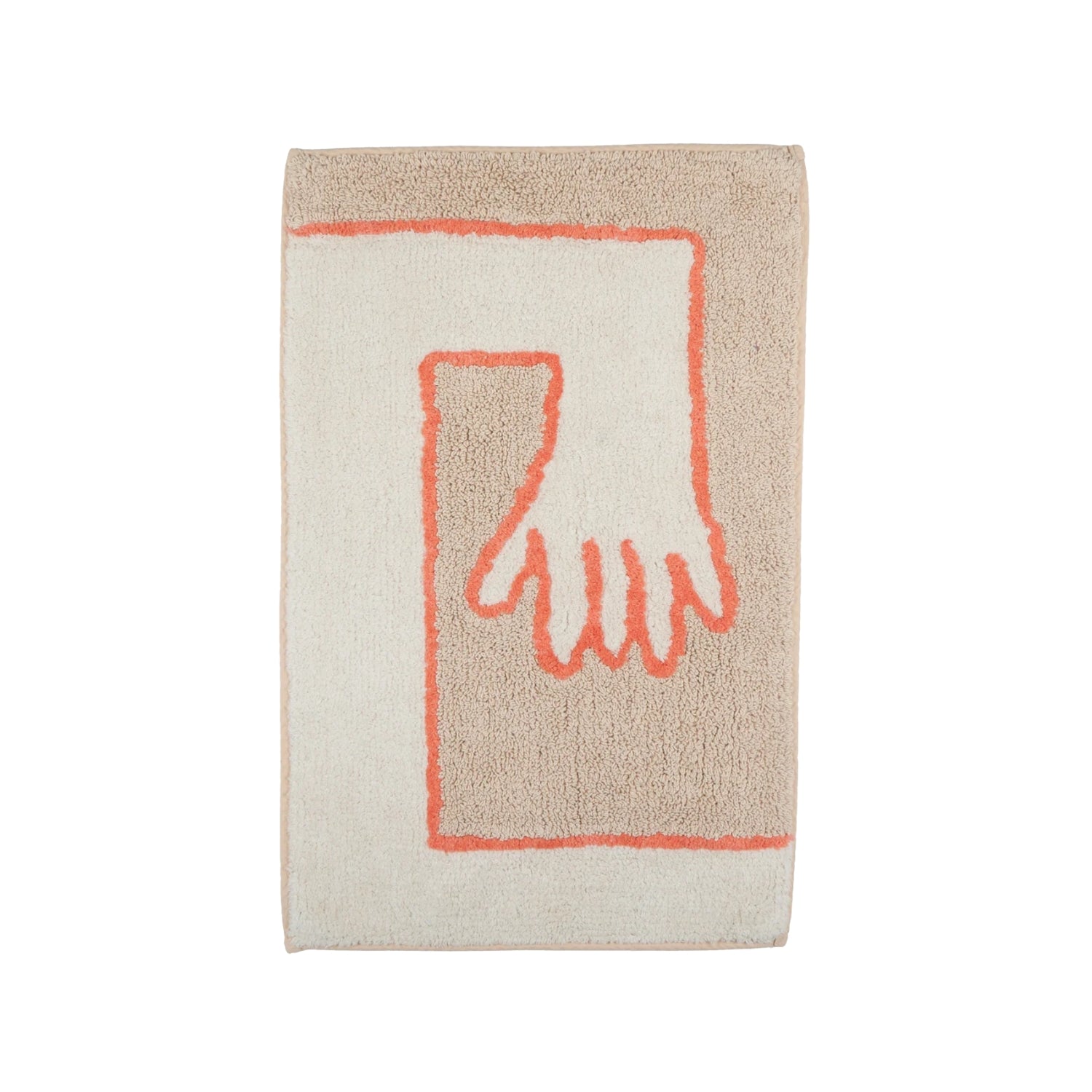 Cold Picnic Embrace Bathmat, Almond