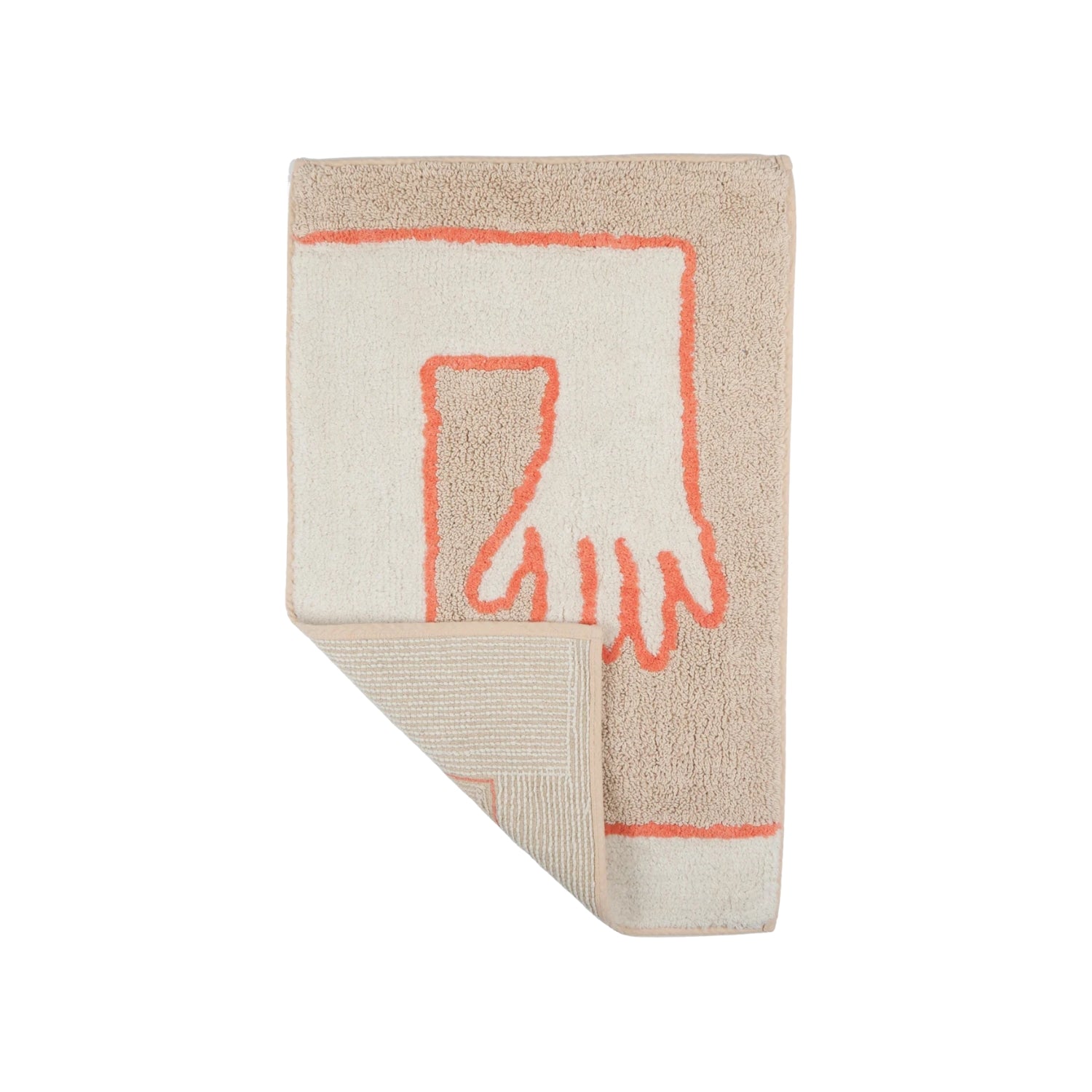 Cold Picnic Embrace Bathmat, Almond