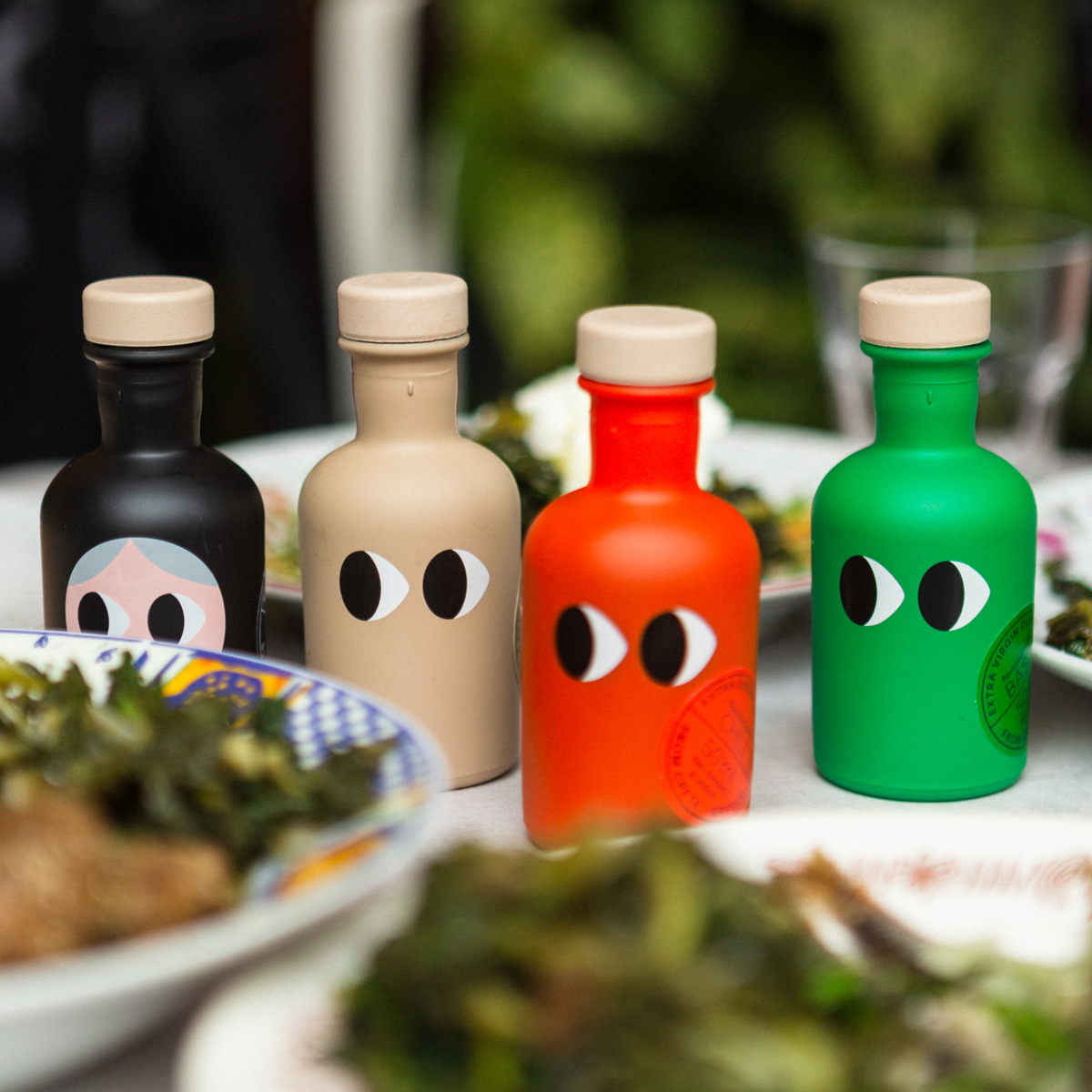 Yiayia and Friends Mini Extra Virgin Olive Oil, Set of 4