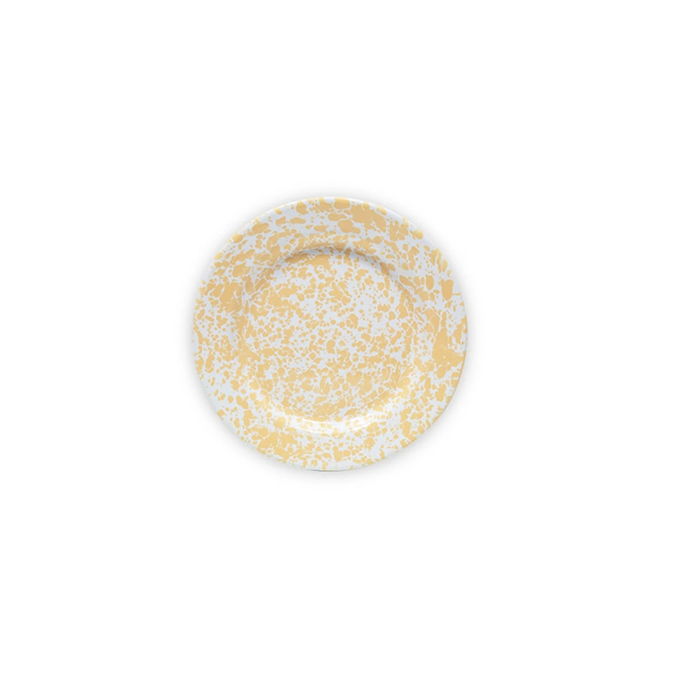 Crow Canyon Splatter Flat Salad Plate