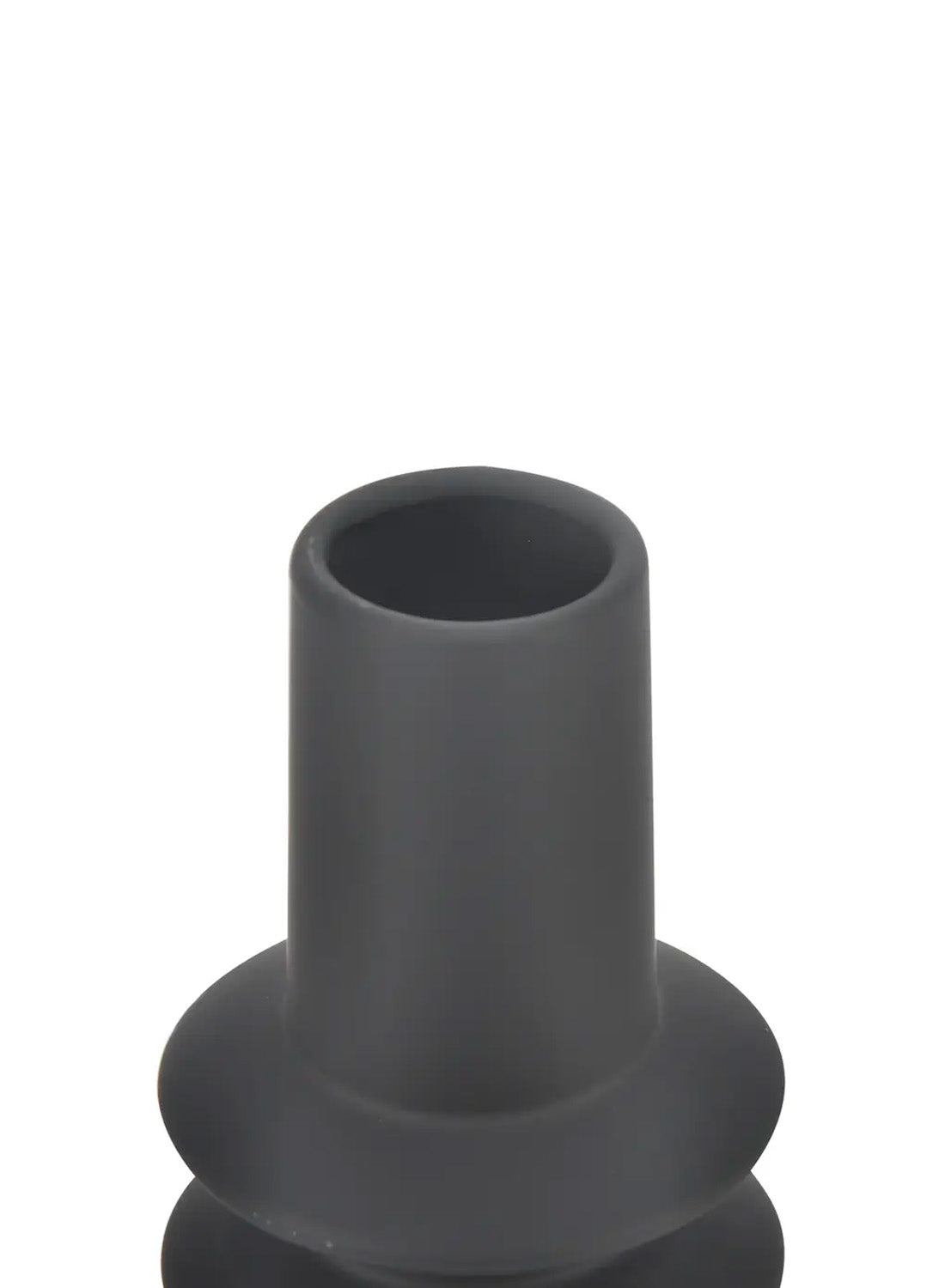 Zag Small Vase, Black