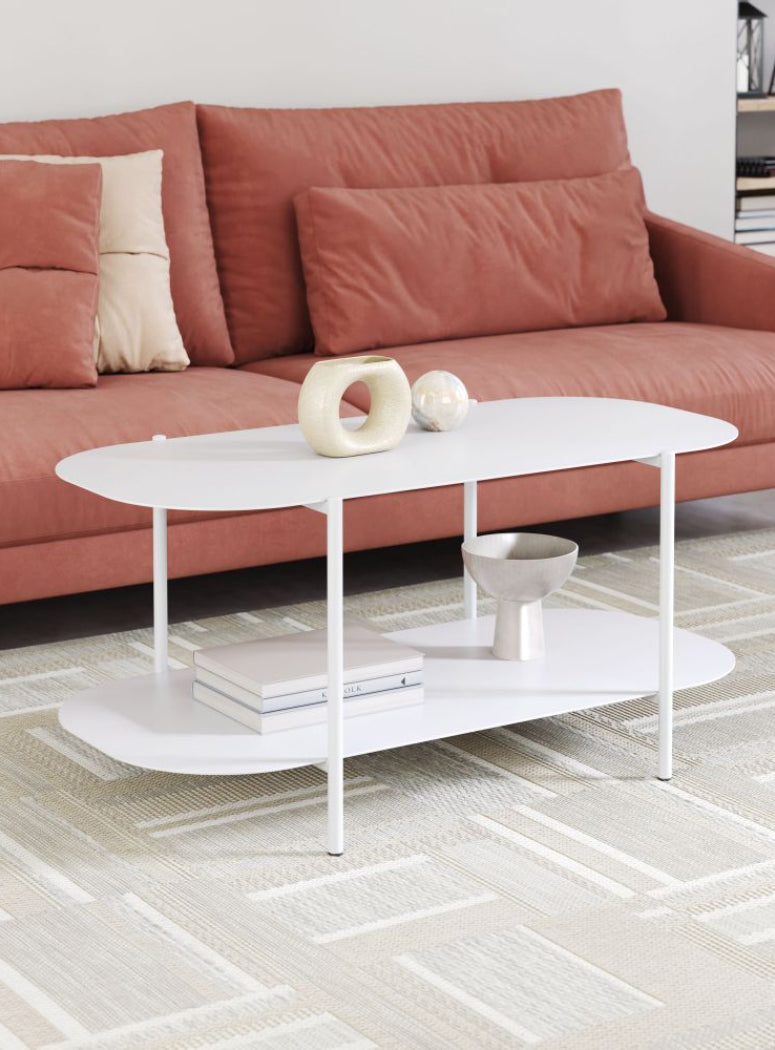 Anton Coffee Table, white