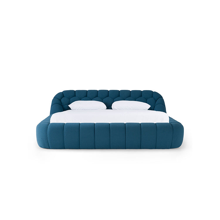 Veridian Queen Bed, blue