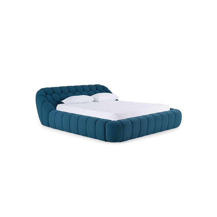 Veridian Eastern King Bed, blue