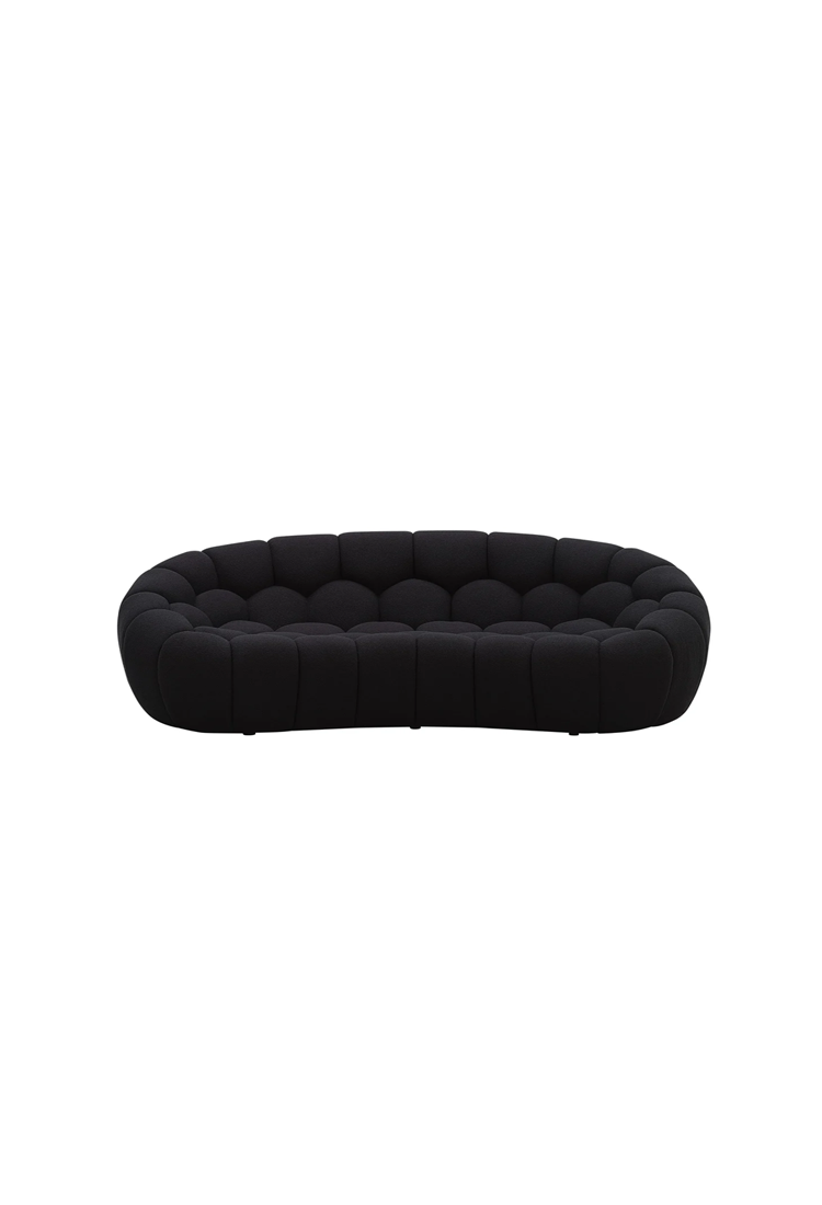 Veridian 86"Sofa, black