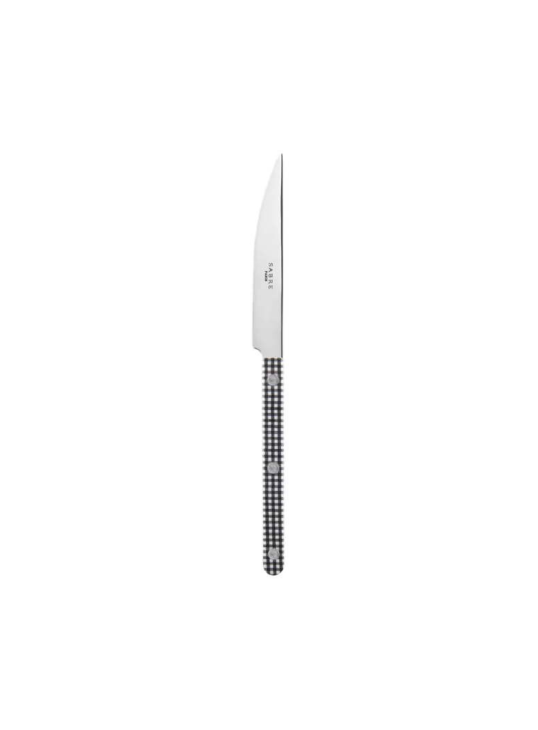 Sabre Bistrot Gingham Dinner Knife