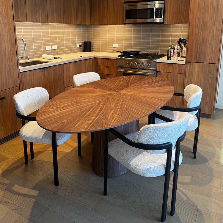 #color_walnut + black & cream