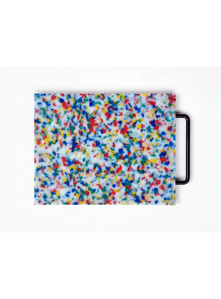 Fredericks & Mae LG Cutting Board, multi confetti