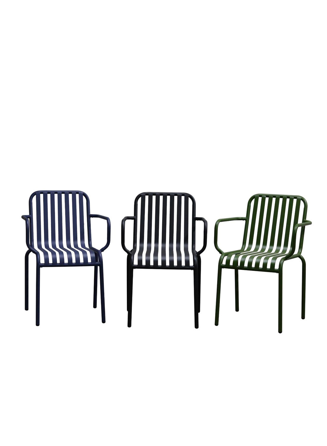 Elara Outdoor  Armchair, dark green (set of 2)