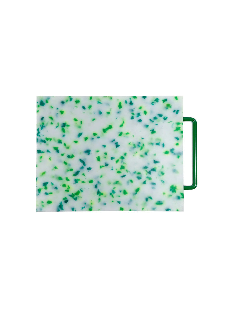 Fredericks & Mae LG Cutting Board, green and white