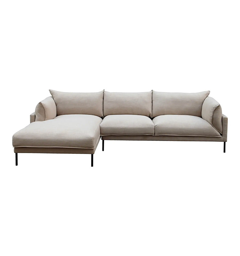 Quinn Sectional,2 facing option ,sandy beige