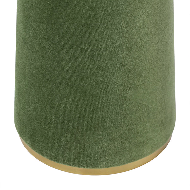 Graff Moss Green Velvet Floor Lamp