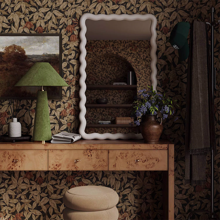 Graff Moss Green Velvet Table Lamp