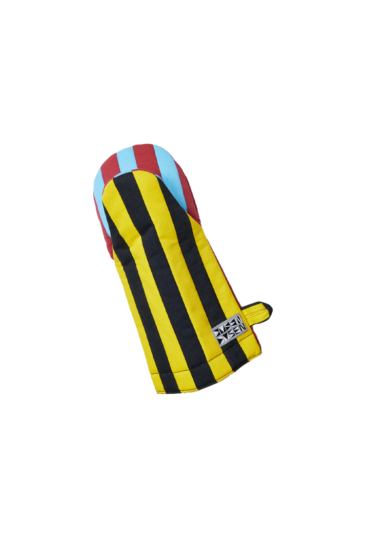 Dusen Dusen Striped Oven Mitt,Mustard