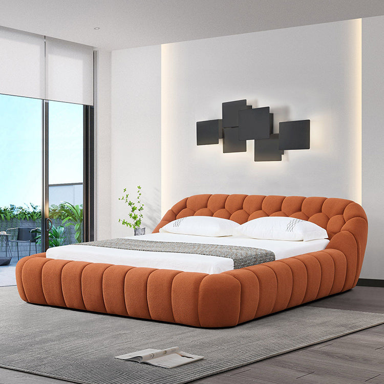 Veridian Eastern King Bed, orange