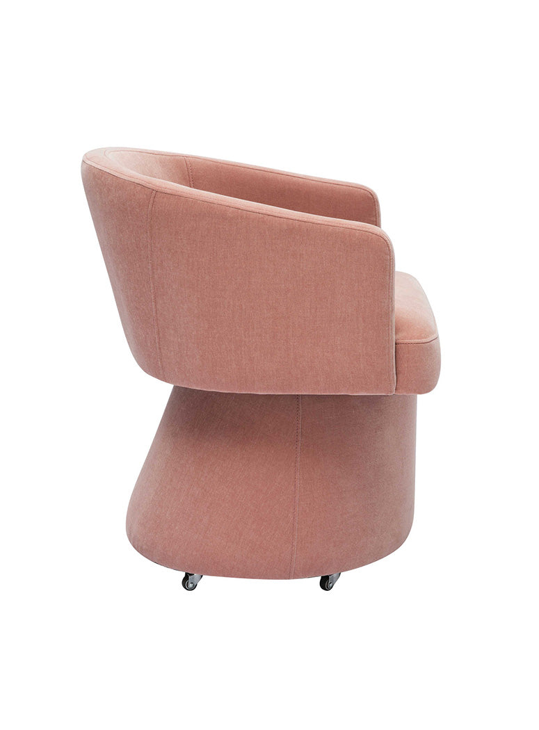 Prisma Rolling Chair, pink