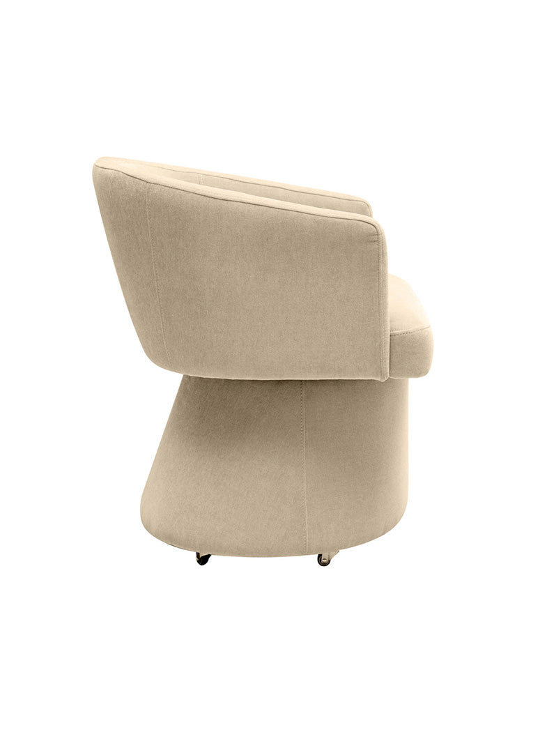 Prisma Rolling Chair, taupe