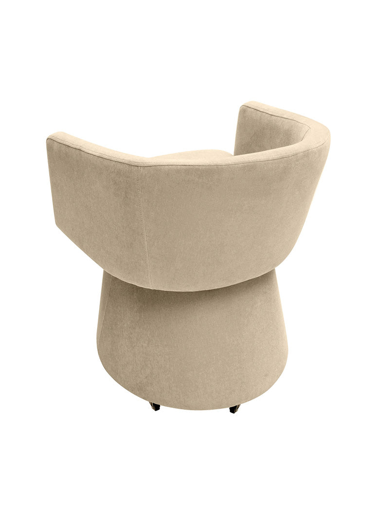 Prisma Rolling Chair, taupe