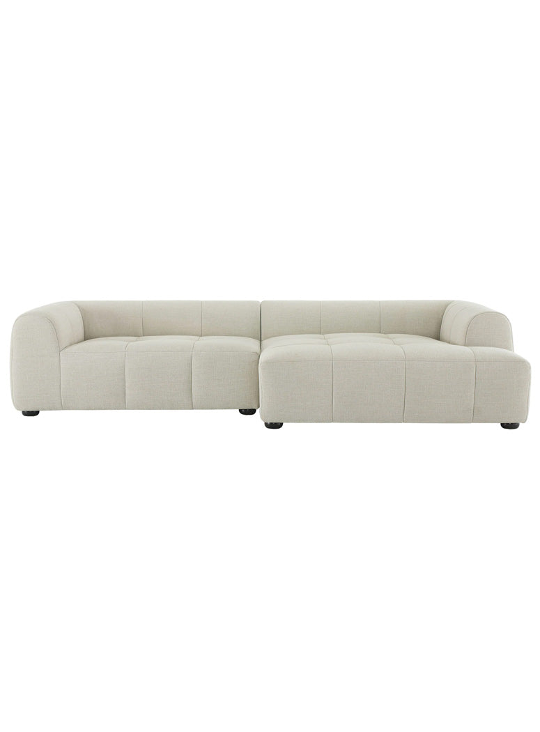 Axiom Sofa with Chaise,linen