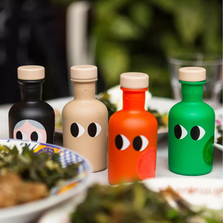 Yiayia and Friends Mini Extra Virgin Olive Oil, Set of 4