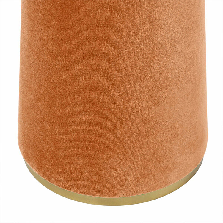 Graff Terracotta Velvet Floor Lamp
