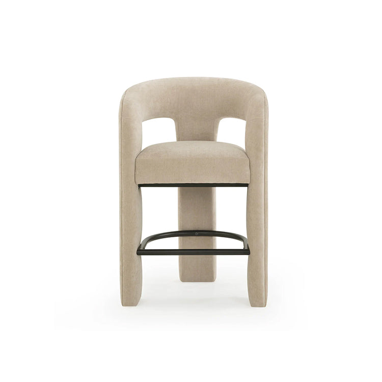 Malon Stool, Taupe