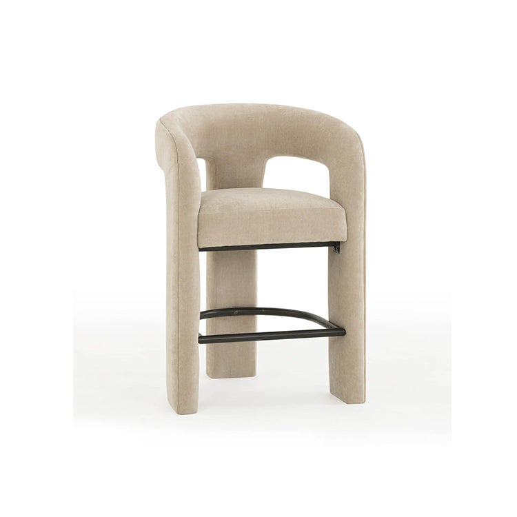 Malon Stool, Taupe