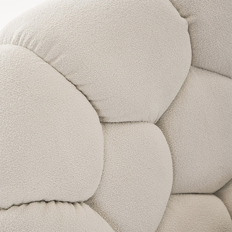 Veridian Eastern King Bed, off white