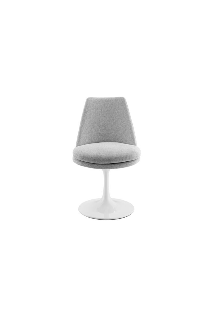 Lily Swiel Dining Chair,White Light Gray