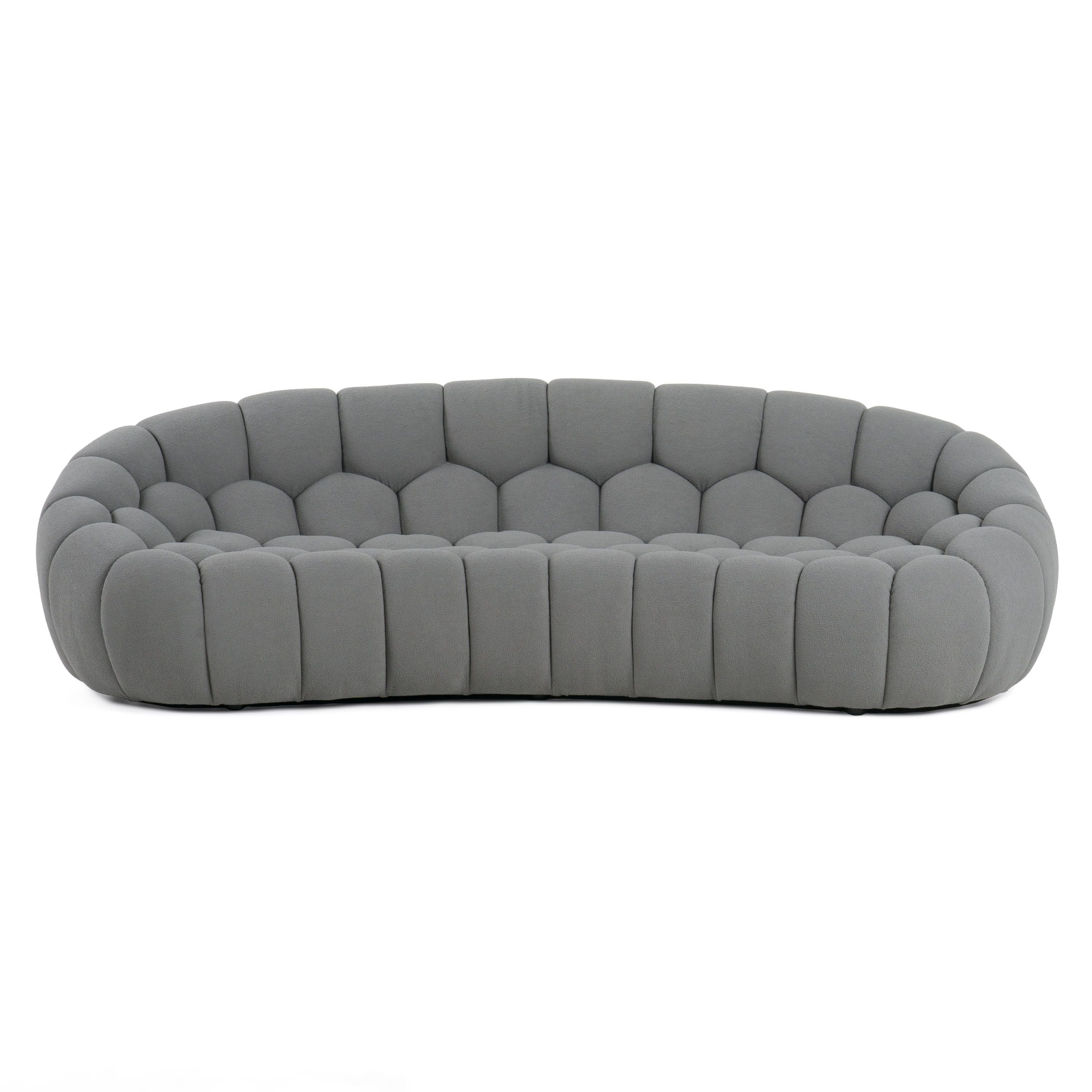 Veridian 104" Sofa,grey