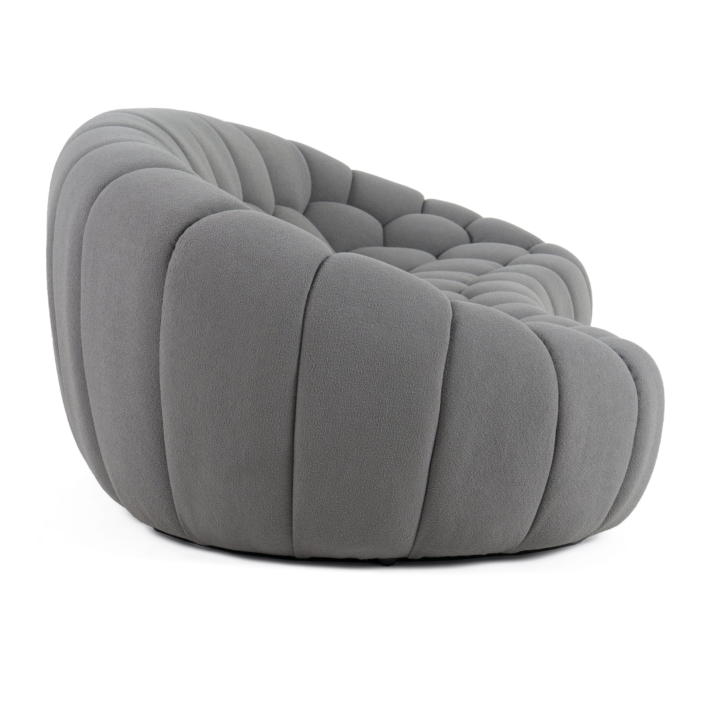 Veridian 104" Sofa,grey