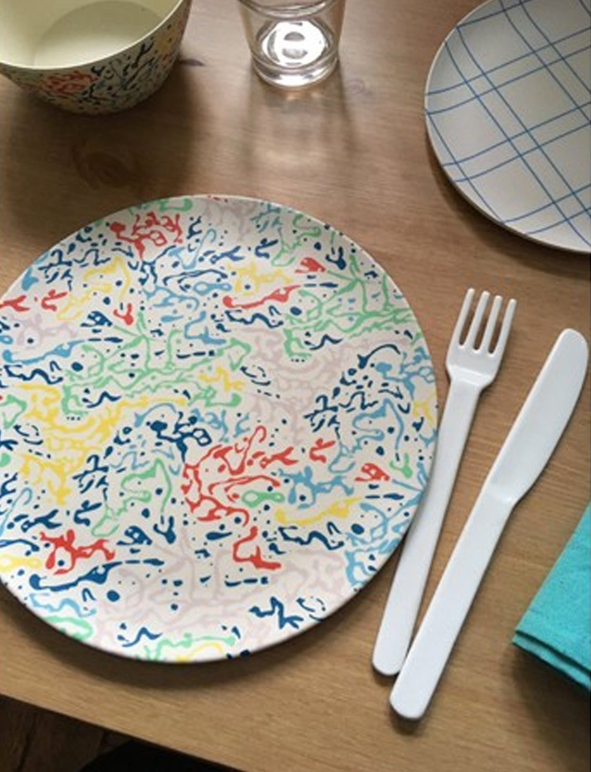 Xenia Taler Carwash Dinner Plate 10"