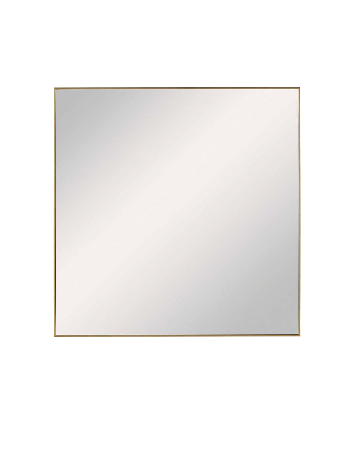 Alfonzo Gold Square Mirror
