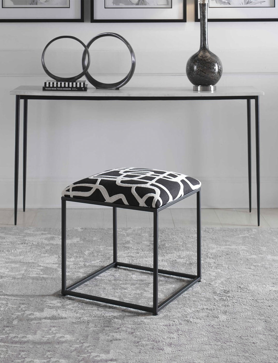Lines Accent Stool