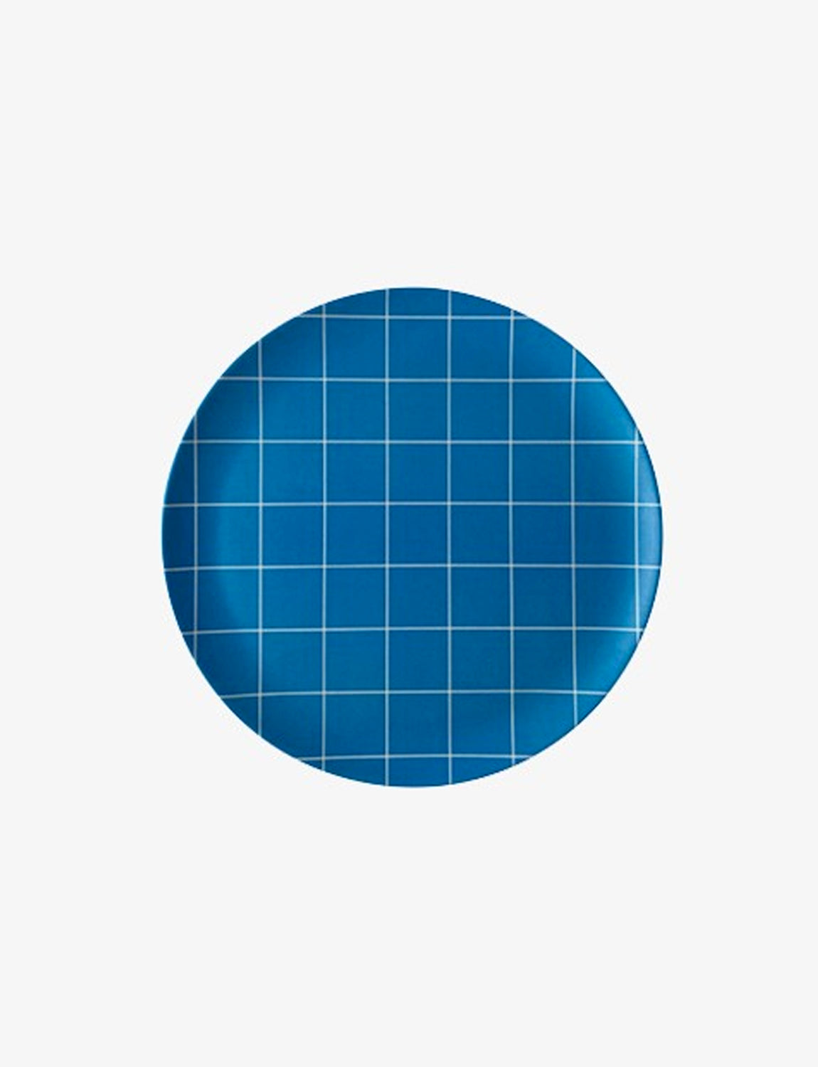 Xenia Taler Blue grid Side Plate 8"