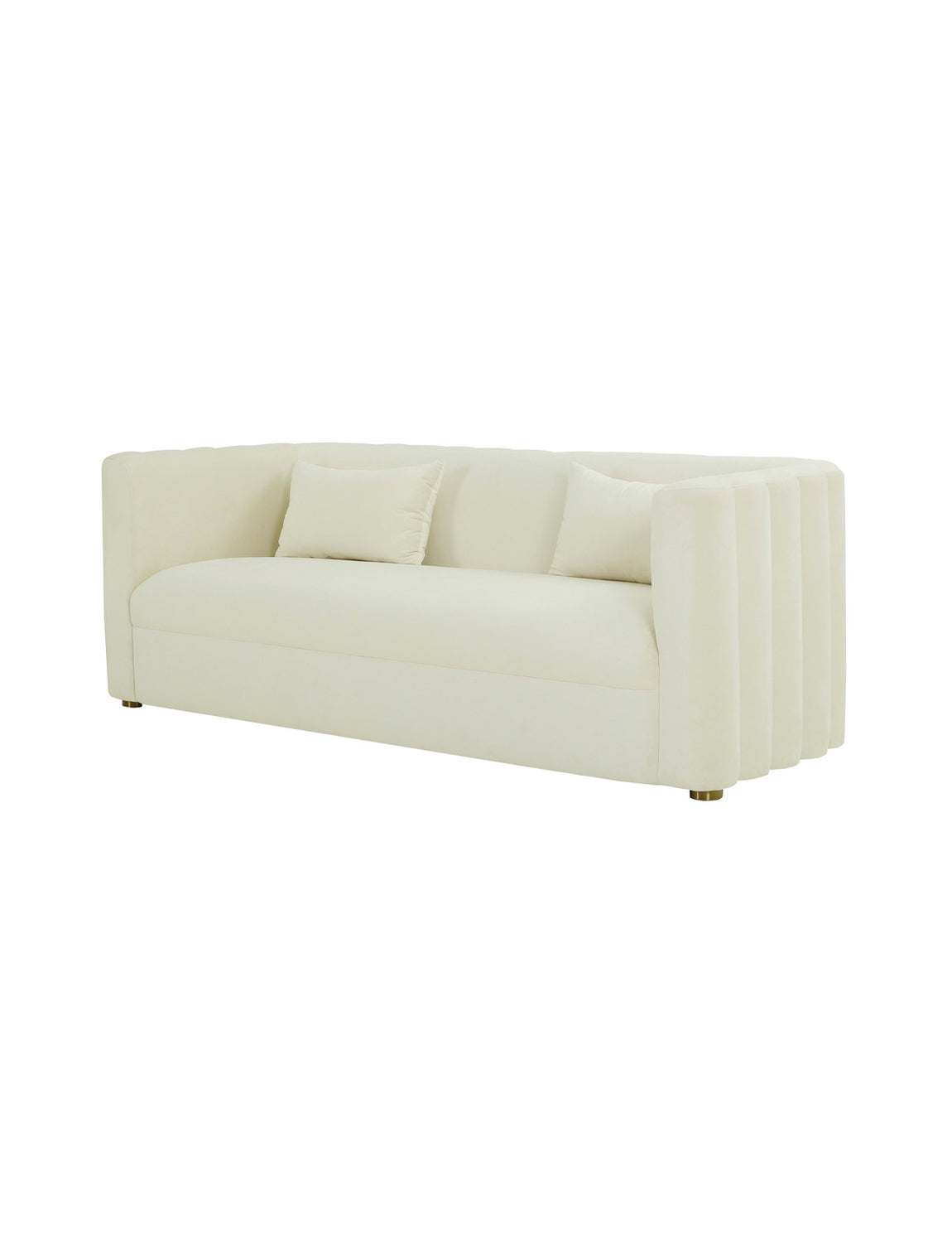 sesto senso Große Moderne Couch 240x295 cm - Modernes Ecksofa auf