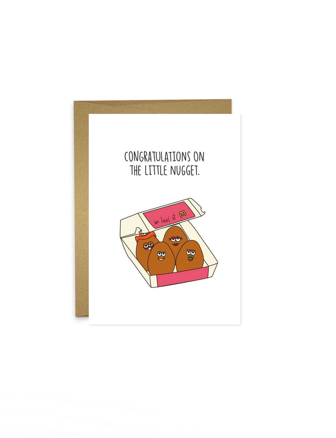 Congratulations on the Little Nugget Card