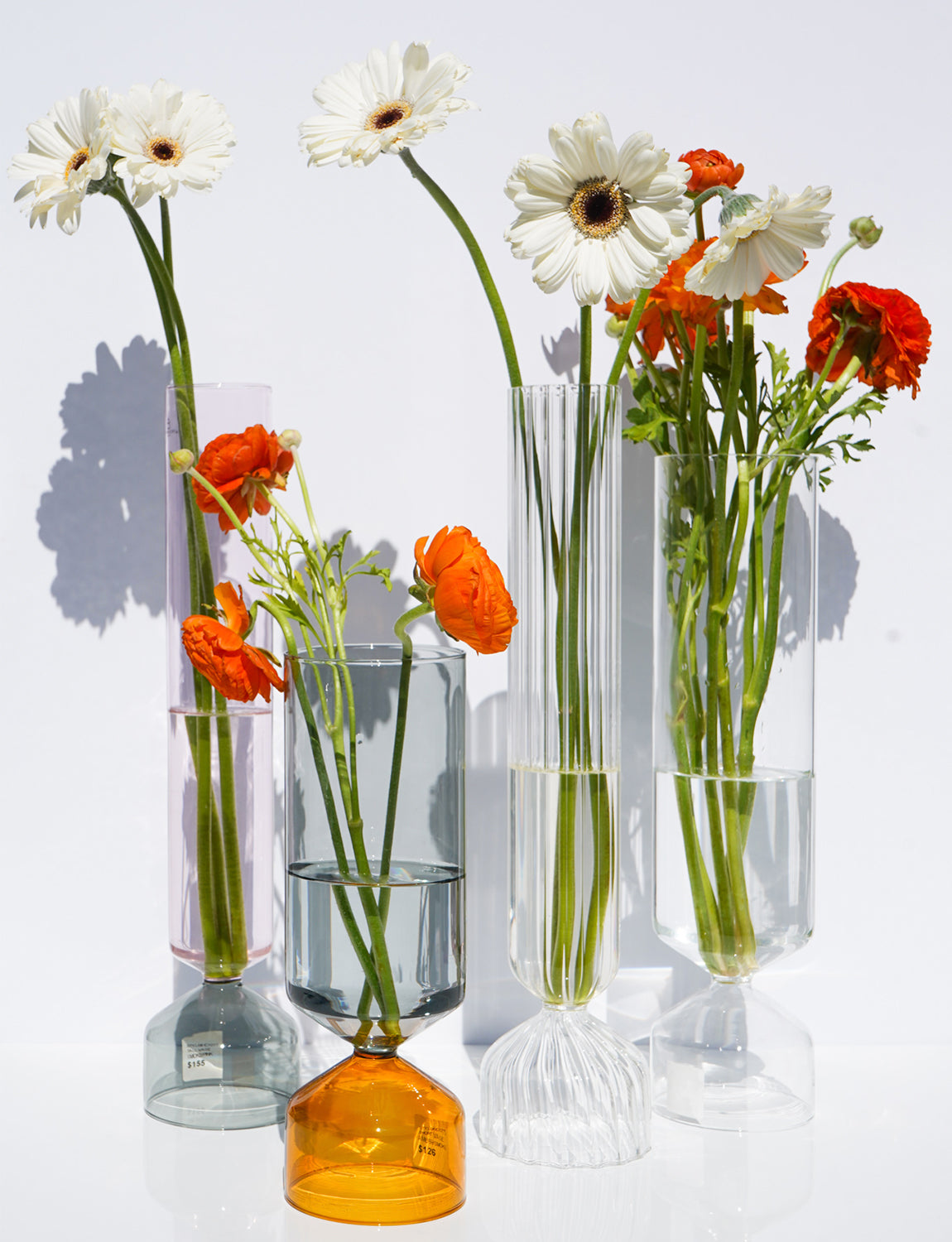 Ichendorf Bouquet Color Vase, amber/smoke