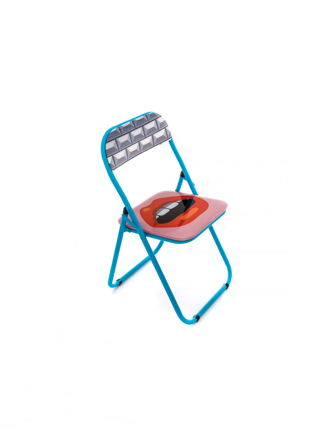 Seletti Studio Job-Blow Folding Chair, Mouth