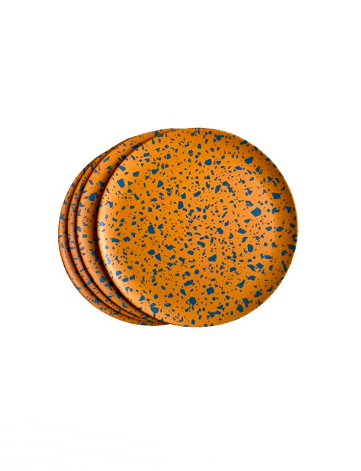 Xenia Taler Terrazzo Orange Side Plates 8"