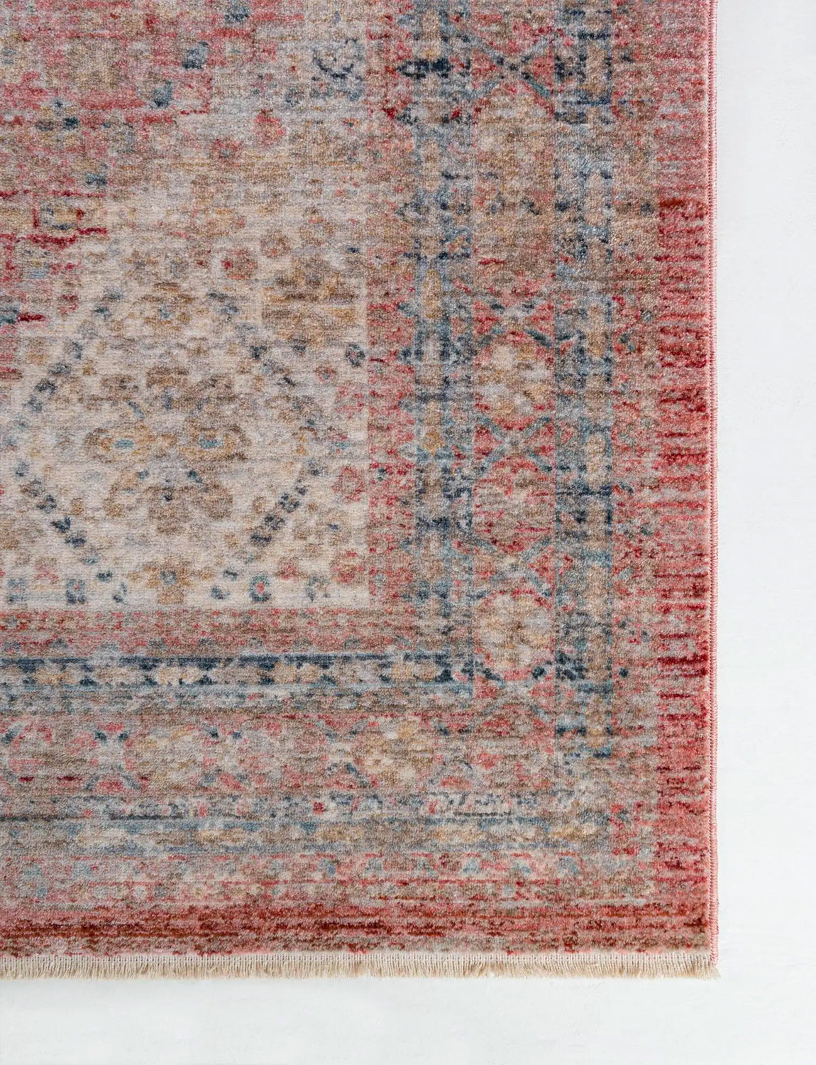 Barnes Rectangle Rug, rust red