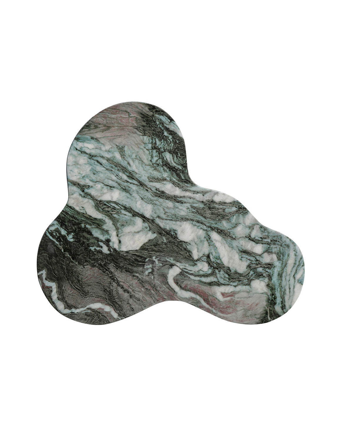 Arizona Grey/Blush Faux Marble Side Table