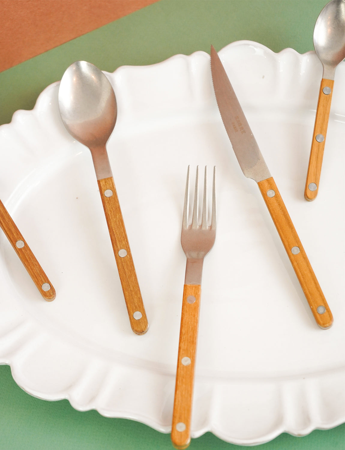 Sabre Bistrot Teak Vintage Dinner Spoon