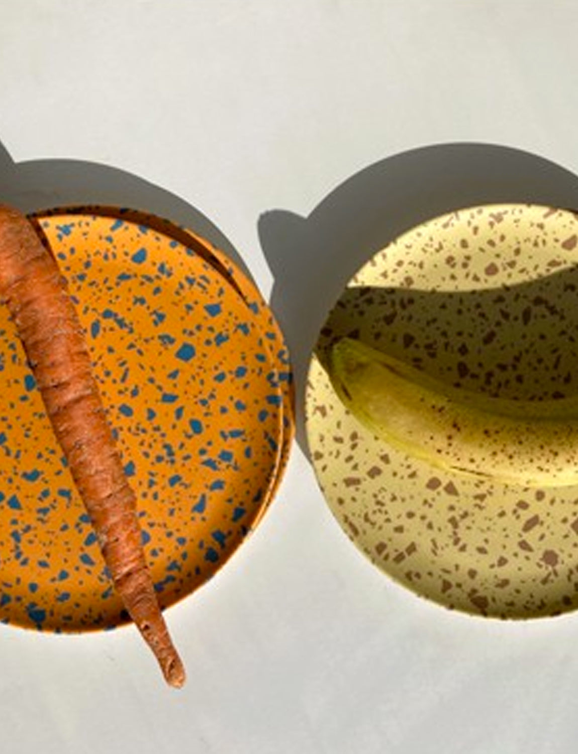 Xenia Taler Terrazzo Yellow Side Plates 8"