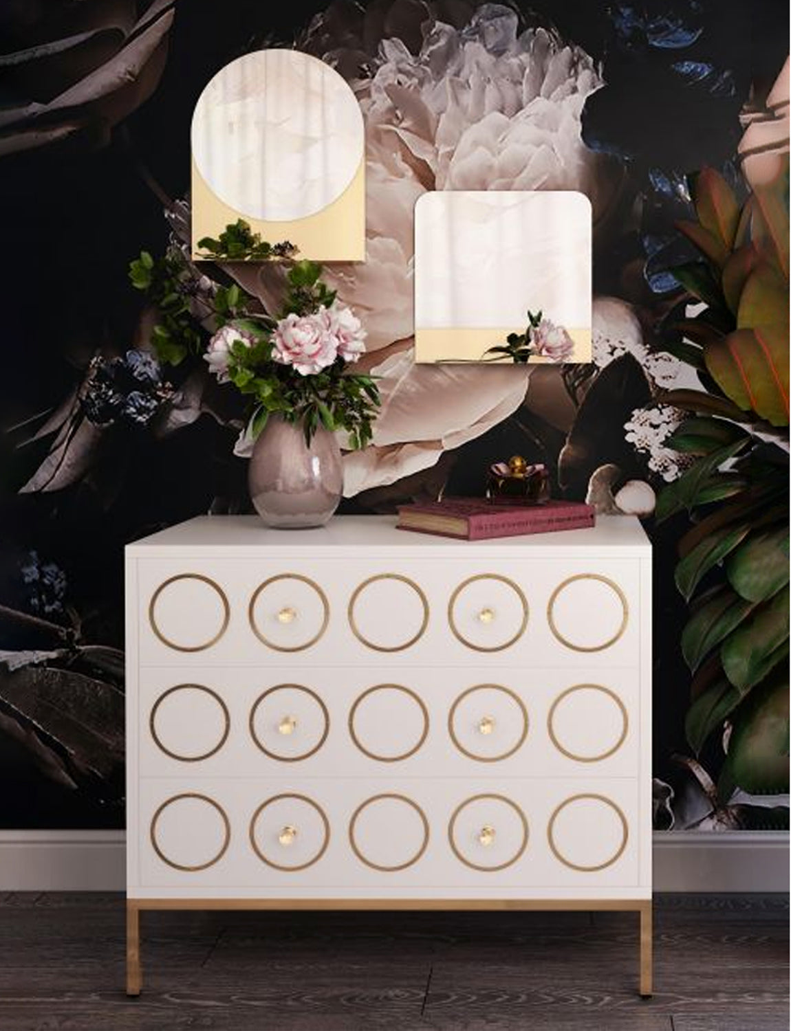 Tiera Round Mirror